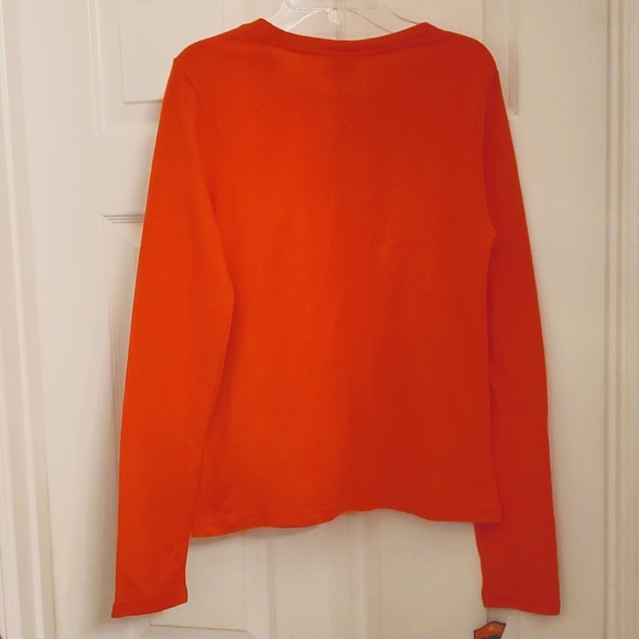 Old Navy Halloween Black Cat Trick or Treat Long Sleeve T-Shirt NWT - Picture 2 of 2